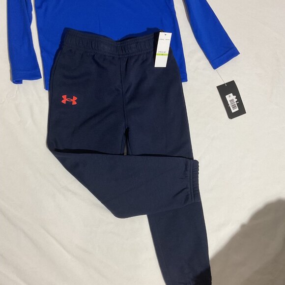 Under Armour Youth Long Sleeve Shirt & Jogger Set - Picture 2 of 4